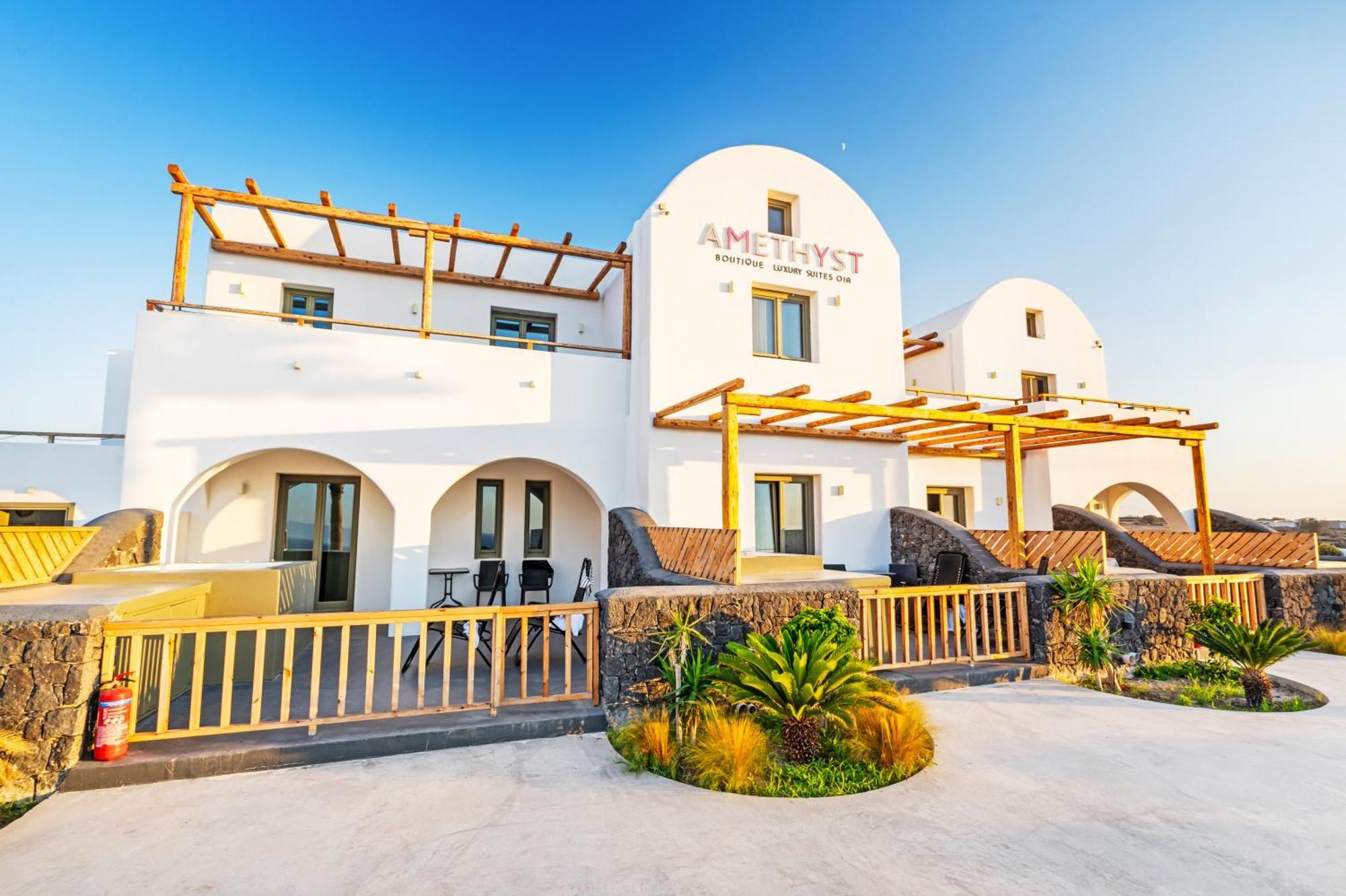 Amethyst Luxury Suites Oia Exterior foto